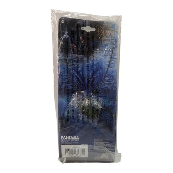 Fantasia‎ Accessories Beauty And The Beast Enchanted Rose Necklace - Picture 2 of 4